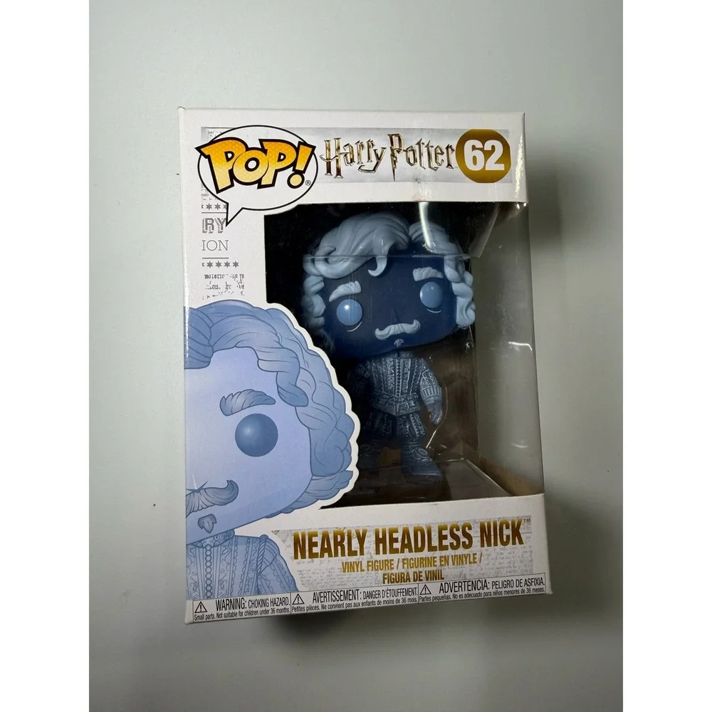 Funko Pop Harry Potter Nearly Headless Nick 62 Vinyl Figure Ghost Gryffindor